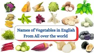Vegetables Vocabulary ll 100+ Vegetables Name in English ll List of Vegetables #vocabulary #english