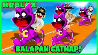 BANG CUPU TANTANGAN BALAP CATNAP ROBLOX!! MIKOCIL MIKACIL MAMACIL KEBUT SEMUA