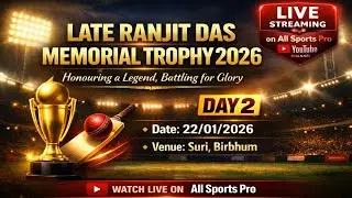 LATE RANJIT DAS MEMORIAL TROPHY 2026 AT KARIDHYA , BIRBHUM #asp #mgr #live