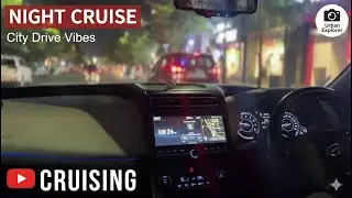 Creta Night Drive &bull; City Lights Aesthetic | Smooth POV Ride 🌃🚘✨