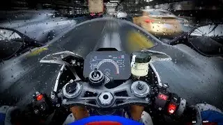 ⁴ᴷ⁶⁰ 𝗚𝗧𝗔 𝟱: Ultra Realistic 𝗠𝗼𝘁𝗼𝗿𝗰𝘆𝗰𝗹𝗲 𝗥𝗶𝗱𝗲 Gameplay! Crazy Driving in Traffic!
