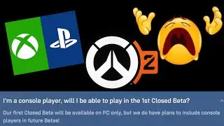 Console players during the Overwatch 2 beta