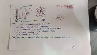 Design notes of a plate or disc Clutch