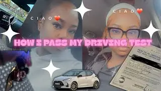 Driving Test Passed 🩷 My Experience + Tips