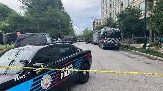 Suspect in custody after shooting near popular West Midtown restaurants