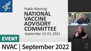 NVAC | September 2022 | Opening, Confidence Update/Vote, and Polio Panel