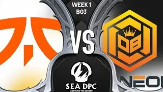 FNATIC vs NEON - DPC SEA 2021/2022 Tour 2: Division I
