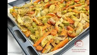 La Teglia di verdure miste gratinate al forno che tutti vogliono - Ricette che Passione