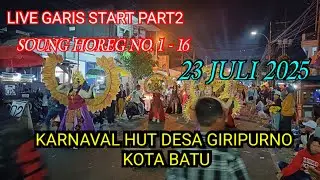 🔴 part 2LIVE KARNAVAL HUT DESA GIRIPURNO KOTA BATU MALANG