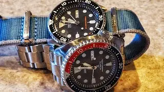 Seiko SKX vs the Turtle.
