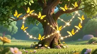🦋🌸 **Butterfly Parade of Spring Glow** 🎶 | Fun Spring Song for Kids | Preschool Learning Rhyme 🌈✨