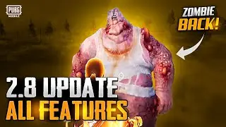 Next 2.8 Update All Features PUBG Mobile | Patch Notes 2.8 Update Release Date | PUBGM