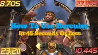 How To Use Hercules In 45 Seconds Or Less
