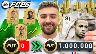 САМЫЙ ПРОСТОЙ способ увеличить свой капитал с 1000 до 1 МИЛЛИОНА монет в FC 26 (полное руководство)