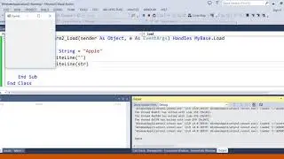 Visual Basic Programming - Basic String Properties and Methods