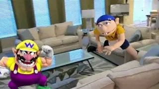 wario dies by jeffy while watching the bunny do