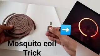 Mosquito Coil से Burning ring बनाया !! Mosquito Coil trick !! Burning ring making !! 🙏 subscribe 