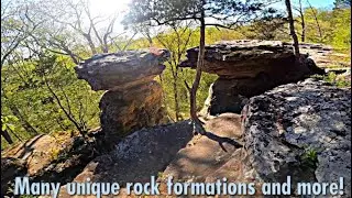 REVISITING ONE OF MY FAVORITE ROCK FORMATIONS! **Giant City Day Trip Part 2**