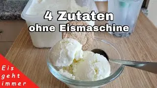 Erfrischendes Skyr Eis | 4 Zutaten | ohne Eismaschine | probiotisch