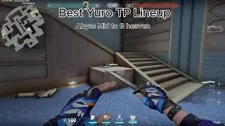 Best Yoru TP Lineup Abyss Mid - VALORANT