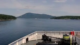 Timelapse ferry - Swartz Bay to Tsawwassen