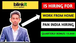 Work From Home || Jobs in Startek Blinkit Process || Remote Jobs || Pan India Hiring || Urgently