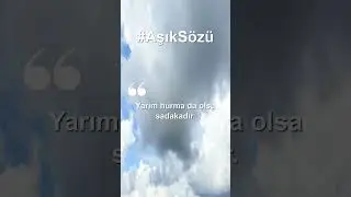 Aşık, Her Haliyle Aşkını Anlatır. Aşık S&ouml;z&uuml; #aşıks&ouml;z&uuml; #dervişs&ouml;z&uuml; #ebedihayat #islam