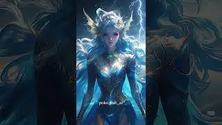 Gyarados Reimagined as a Fearsome Anime Warrior ✨ | AI Pok&eacute;mon Transformation #Shorts