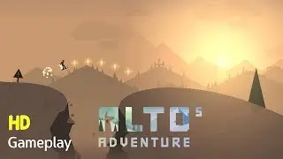 Alto's Adventure - Beautifully Minimalist and Evocative Visual Design
