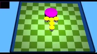 Swarm of E-pucks without arms