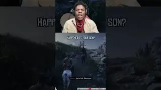 IShowSpeed Finds Out About Arthur&rsquo;s Son&rsquo;s Fate 💔😨 #speed #rdr2 #arthurmorgan #shorts
