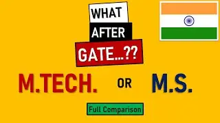 M.Tech. vs M.S.