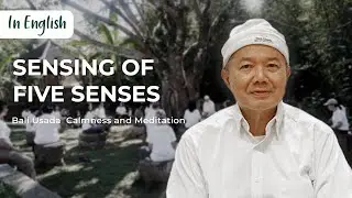 Sensing of five senses and Practice of Bali Usada Health and Calmness Meditation