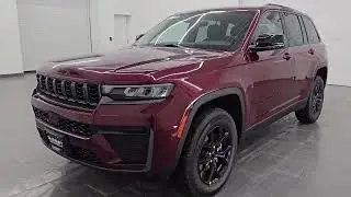 2026 Jeep Grand Cherokee Altitude Velvet Red Pearlcoat New. walk around for sale in Fond Du Lac, Wis
