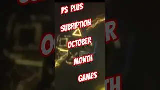 ps plus subsription games ocotober month #playstation #psplussubscription #psplusessential