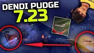 Still Best Pudge in Dota 2? Dendi 7.23 Pudge NEW Aghanim's Scepter Meta Build Dota 2