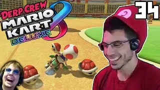 HOW DOES HE KEEP WINNING?! (MARIO KART 8 ONLINE - Part 35)
