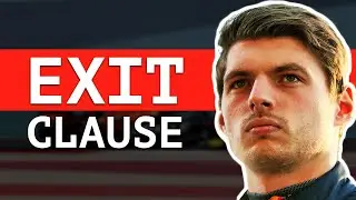 Red Bull Reveal Max Verstappen's Exit Clause