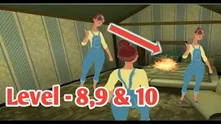 Hello crazy scary teacher Level 8,9 And 10 | Prank game | Pro Gamer