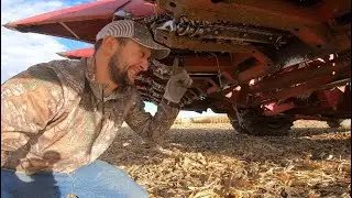 This. Day. Sucks. | Broken Corn Head | Down Corn | Harvest Video 25