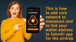 How to link your CORE wallet address to the Satoshi app