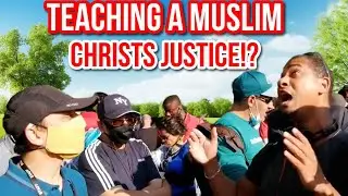 Teaching a Muslim Christs justice!? Mansur Vs Christian | Speakers Corner | Hyde Park