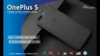 REGALAMOS UN ONEPLUS 5 MIDNIGHT BLACK !!!
