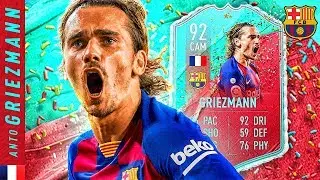 БЕЗУМНОЕ 5-ЗВЕЗДНОЕ ОБНОВЛЕНИЕ ДЛЯ СЛАБОЙ СТОПЫ!! ОБЗОР ГРИЗМАННА В FUT 92 К ДНЮ РОЖДЕНИЯ!! FIFA 20 Ultimate Team