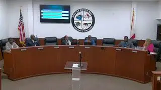 City of South Bay, FL August 19, 2025 Commission Workshop & Regular Meeting