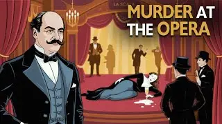Fall Asleep to Hercule Poirot & The Opera House Murder | A Cozy Detective Sleep Story