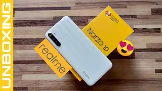 Realme Narzo 10 Unboxing & Overview (White) Hindi
