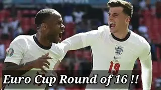 Euro Cup 2021 Round of 16 Matches