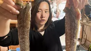 まる子が船釣り！マゴチを捌いて家族で喰らう！
