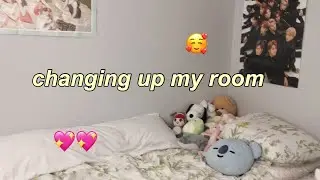 reorganizing my room. (kpop edition)